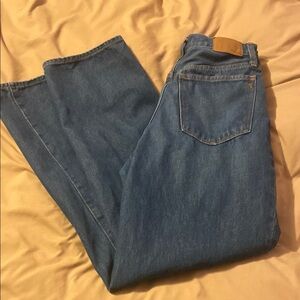 Madewell Baggy Straight Jeans
